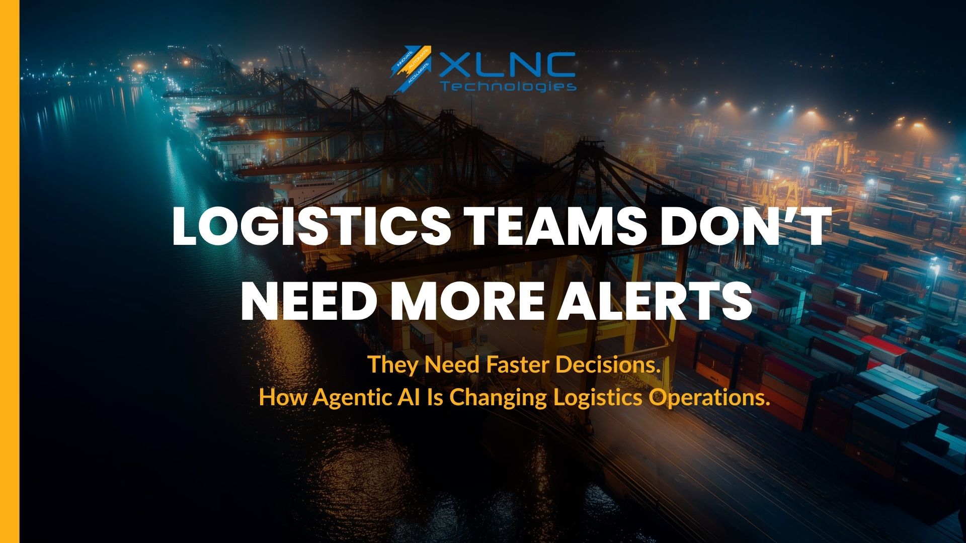 From Alerts to Action: How Agentic AI Improves Logistics Decision-Making